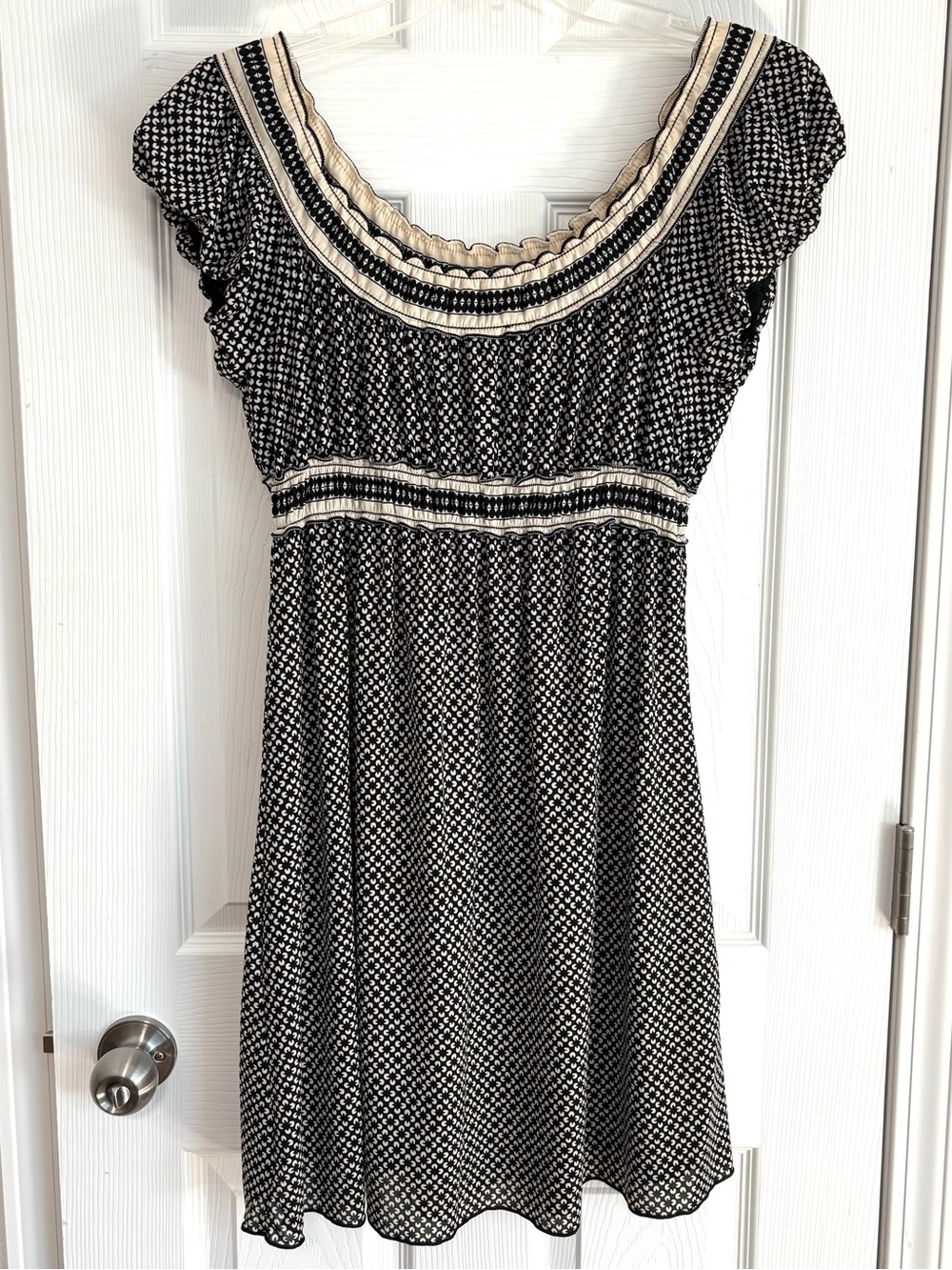 Max Edition boho cottage core dress, petite large